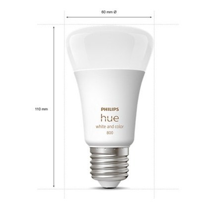 Philips Hue WCA 6,5W A60 E27 opakowanie 4 sztuki Philips Hue | Hue WCA 6,5W A60 E27, opakowanie 4 sztuki | E27 | 6,5 W | RGBW 20 Philips Hue WCA 6,5W A60 E27 opakowanie 4 sztuki Philips Hue | Hue WCA 6,5W A60 E27, opakowanie 4 sztuki | E27 | 6,5 W | RGBW 20