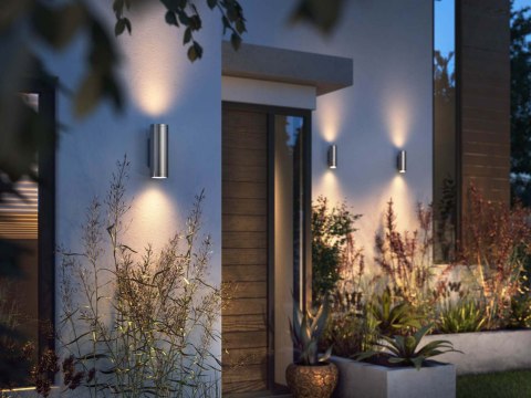 Philips Hue WCA Appear Outdoor Wall Lantern, Inox | Philips Hue Philips Hue WCA Appear Outdoor Wall Lantern, Inox | Philips Hue