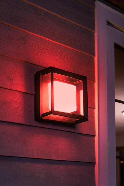 Philips Hue WCA Econic Outdoor Square Wall Lantern | Philips Hue Philips Hue WCA Econic Outdoor Square Wall Lantern | Philips Hue