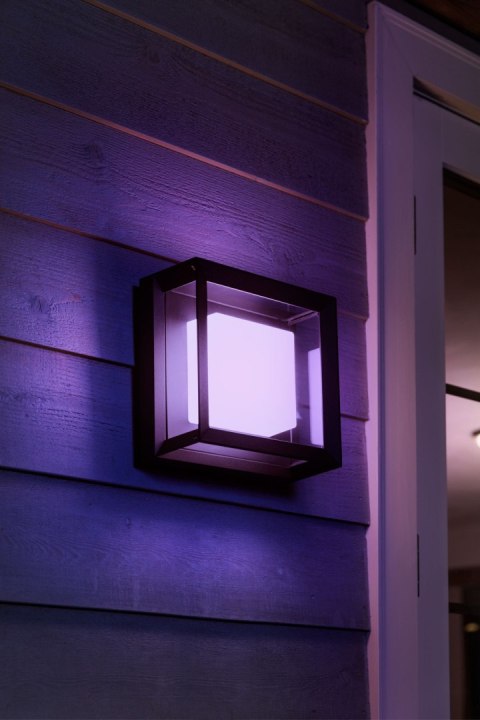 Philips Hue WCA Econic Outdoor Square Wall Lantern | Philips Hue Philips Hue WCA Econic Outdoor Square Wall Lantern | Philips Hue