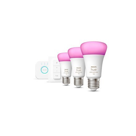 Philips Hue WCA Starter Kit 9W A60 E27 3szt, Bridge, Switch Philips Hue | Hue WCA Starter Kit 9W A60 E27, 3szt, Bridge, Switch | Philips Hue WCA Starter Kit 9W A60 E27 3szt, Bridge, Switch Philips Hue | Hue WCA Starter Kit 9W A60 E27, 3szt, Bridge, Switch |