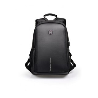 PORT DESIGNS | Chicago EVO | ANTI-THEFT | Pasuje do rozmiaru 15,6 " | Plecak | Czarny | 13-15,6 " | Pasek na ramię