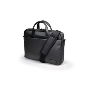 PORT DESIGNS | Zurich | Pasuje do rozmiaru 15,6 " | Messenger - Briefcase | Czarny | Pasek na ramię
