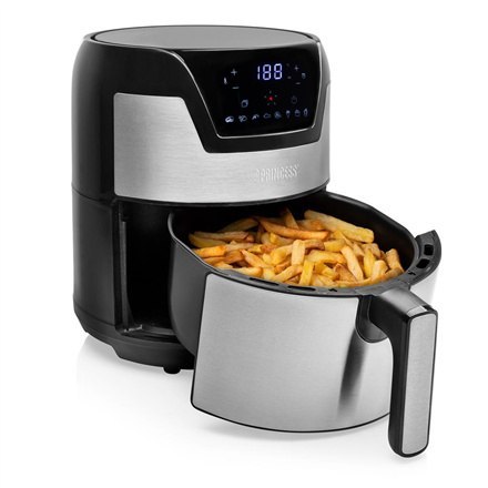 Princess | 182026 | Cyfrowy Airfryer XXL | Moc 1500 W | Pojemność 4,5 L | Czarny/Stal nierdzewna Princess | 182026 | Cyfrowy Airfryer XXL | Moc 1500 W | Pojemność 4,5 L | Czarny/Stal nierdzewna