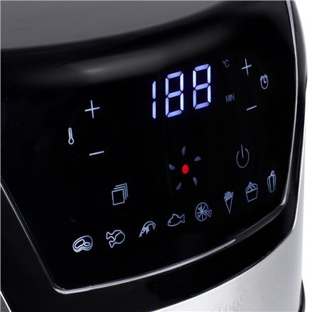 Princess | 182026 | Cyfrowy Airfryer XXL | Moc 1500 W | Pojemność 4,5 L | Czarny/Stal nierdzewna Princess | 182026 | Cyfrowy Airfryer XXL | Moc 1500 W | Pojemność 4,5 L | Czarny/Stal nierdzewna