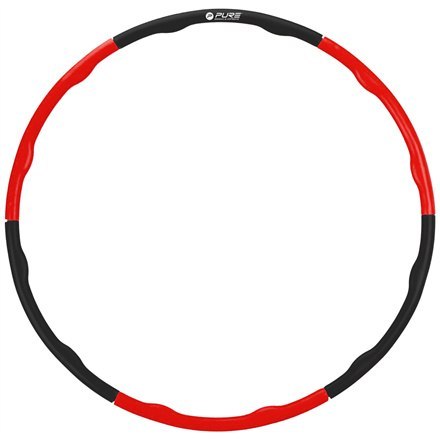 Pure2Improve | Hula Hoop | Czarny/Czerwony Pure2Improve | Hula Hoop | Czarny/Czerwony