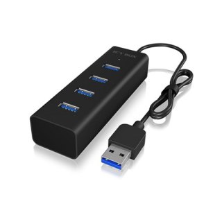 Raidsonic | 4 portowy hub USB 3.0 | IB-HUB1409-U3