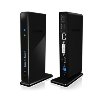 Raidsonic | ICY BOX | Stacja dokująca IB-DK2241AC | Stacja dokująca USB-A | Gwarancja 12 miesięcy