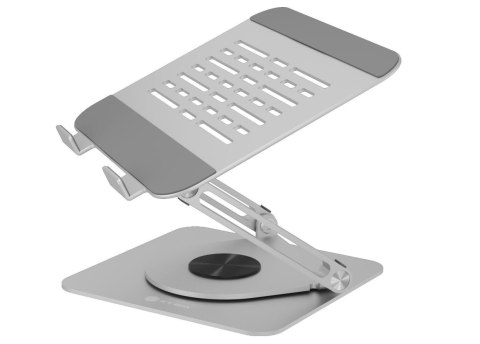 Raidsonic Laptop stands IB-NH300-R | Ergonomic positioning, Rotatable design | 17 " | Silver Raidsonic Laptop stands IB-NH300-R | Ergonomic positioning, Rotatable design | 17 " | Silver