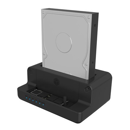 Raidsonic | Stacja dokująca HDD / SSD | 2,5" / 3,5" współdzielona | M.2 | SATA 6Gb/s Raidsonic | Stacja dokująca HDD / SSD | 2,5" / 3,5" współdzielona | M.2 | SATA 6Gb/s