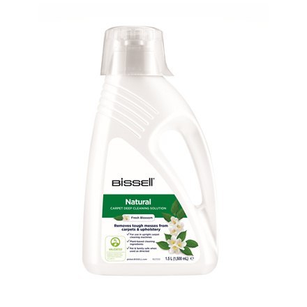 Roztwór Do Czyszczenia Dywanów na Stojąco Bissell Naturalne Odświeżanie i Pranie | 1500 ml Roztwór Do Czyszczenia Dywanów na Stojąco Bissell Naturalne Odświeżanie i Pranie | 1500 ml