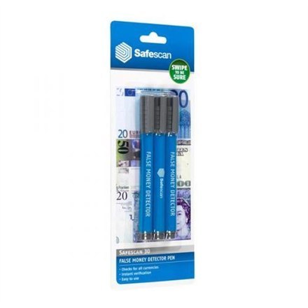 SAFESCAN 30 Money Checking Pencil/ For all currencies, 3 pcs SAFESCAN 30 Money Checking Pencil/ For all currencies, 3 pcs