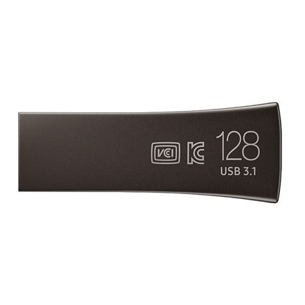 Samsung | BAR Plus | MUF-128BE4/APC | 128 GB | USB 3.1 | Szary Samsung | BAR Plus | MUF-128BE4/APC | 128 GB | USB 3.1 | Szary