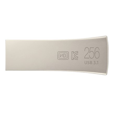 Samsung | BAR Plus | MUF-256BE3/APC | 256 GB | USB 3.1 | Srebrny Samsung | BAR Plus | MUF-256BE3/APC | 256 GB | USB 3.1 | Srebrny