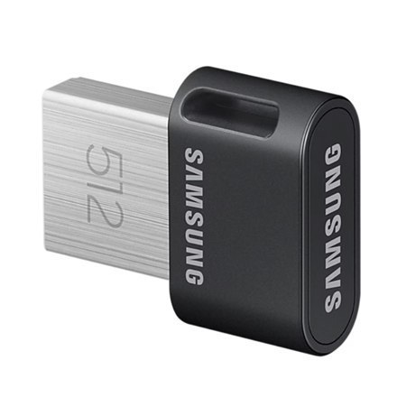 Samsung | FIT Plus | MUF-512AB/APC | 512 GB | USB 3.2 Gen 1 | Szary Samsung | FIT Plus | MUF-512AB/APC | 512 GB | USB 3.2 Gen 1 | Szary