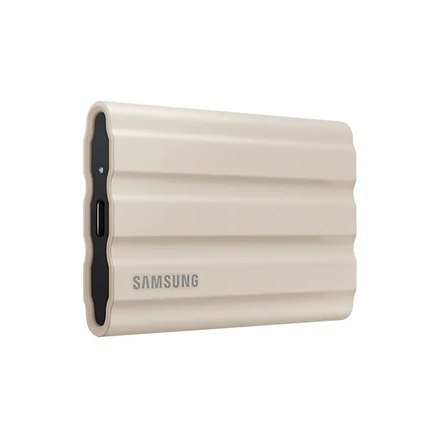 Samsung T7 Shield | Przenośny | Dysk półprzewodnikowy | 2 TB | USB 3.2 Gen 2 - USB-C | Beżowy Samsung T7 Shield | Przenośny | Dysk półprzewodnikowy | 2 TB | USB 3.2 Gen 2 - USB-C | Beżowy