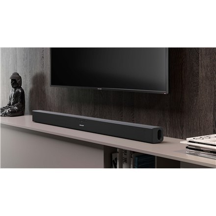 Sharp | HT-SB140(MT) 2.0 Slim Soundbar | Czarny | Nie | AUX in | Bluetooth | HDMI, Bluetooth, Optyczny | 150 W | Połączenie bezp Sharp | HT-SB140(MT) 2.0 Slim Soundbar | Czarny | Nie | AUX in | Bluetooth | HDMI, Bluetooth, Optyczny | 150 W | Połączenie bezp