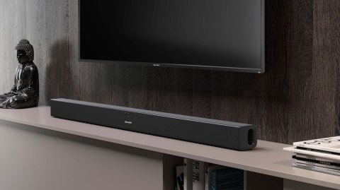 Sharp | HT-SB140(MT) 2.0 Slim Soundbar | Czarny | Nie | AUX in | Bluetooth | HDMI, Bluetooth, Optyczny | 150 W | Połączenie bezp Sharp | HT-SB140(MT) 2.0 Slim Soundbar | Czarny | Nie | AUX in | Bluetooth | HDMI, Bluetooth, Optyczny | 150 W | Połączenie bezp