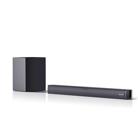 Sharp | HT-SBW182 2.1 Slim Soundbar | Czarny | Nie | AUX in | Bluetooth | HDMI, Optyczny, Bluetooth | 160 W | Połączenie bezprze Sharp | HT-SBW182 2.1 Slim Soundbar | Czarny | Nie | AUX in | Bluetooth | HDMI, Optyczny, Bluetooth | 160 W | Połączenie bezprze