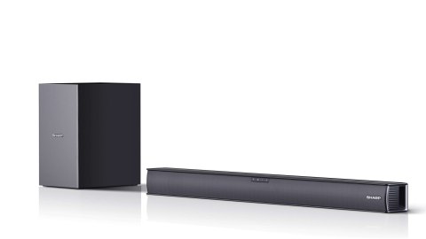 Sharp | HT-SBW182 2.1 Slim Soundbar | Czarny | Nie | AUX in | Bluetooth | HDMI, Optyczny, Bluetooth | 160 W | Połączenie bezprze Sharp | HT-SBW182 2.1 Slim Soundbar | Czarny | Nie | AUX in | Bluetooth | HDMI, Optyczny, Bluetooth | 160 W | Połączenie bezprze