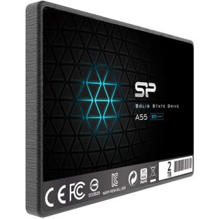 SILICON POWER Ace | Dysk półprzewodnikowy | 2 TB | A55 | 2,5" | SATA 6 Gb/s