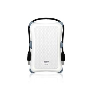 SILICON POWER Armor | Przenośny | Dysk twardy | 1 TB | USB 3.0 | Biały