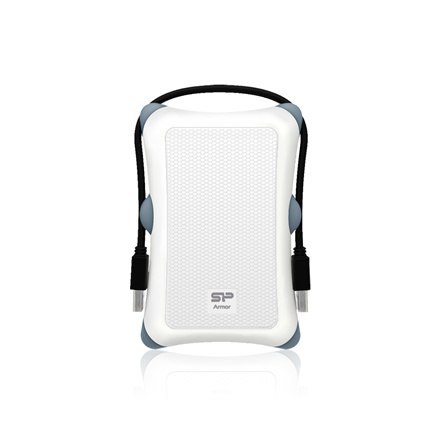 SILICON POWER Armor | Przenośny | Dysk twardy | 1 TB | USB 3.0 | Biały SILICON POWER Armor | Przenośny | Dysk twardy | 1 TB | USB 3.0 | Biały