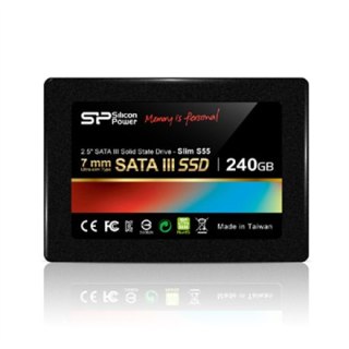 SILICON POWER | Dysk półprzewodnikowy | 120 GB | Slim S55 | 2,5" | SATA 6 Gb/s