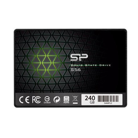 SILICON POWER Slim | Dysk półprzewodnikowy | 240 GB | S56 | 2,5" | SATA 6 Gb/s SILICON POWER Slim | Dysk półprzewodnikowy | 240 GB | S56 | 2,5" | SATA 6 Gb/s