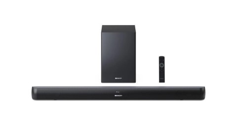 Sharp HT-SBW202 2.1 Soundbar z bezprzewodowym subwooferem do telewizorów powyżej 40", HDMI ARC/CEC, wejście Aux, optyczne, Bluet Sharp HT-SBW202 2.1 Soundbar z bezprzewodowym subwooferem do telewizorów powyżej 40", HDMI ARC/CEC, wejście Aux, optyczne, Bluet