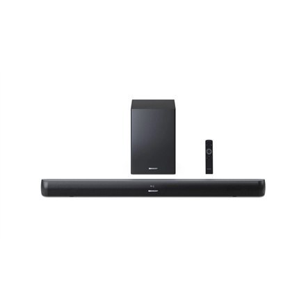 Sharp HT-SBW202 2.1 Soundbar z bezprzewodowym subwooferem do telewizorów powyżej 40", HDMI ARC/CEC, wejście Aux, optyczne, Bluet Sharp HT-SBW202 2.1 Soundbar z bezprzewodowym subwooferem do telewizorów powyżej 40", HDMI ARC/CEC, wejście Aux, optyczne, Bluet
