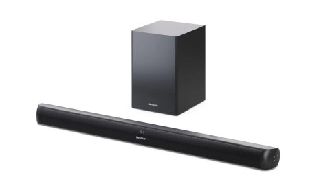 Sharp HT-SBW202 2.1 Soundbar z bezprzewodowym subwooferem do telewizorów powyżej 40", HDMI ARC/CEC, wejście Aux, optyczne, Bluet Sharp HT-SBW202 2.1 Soundbar z bezprzewodowym subwooferem do telewizorów powyżej 40", HDMI ARC/CEC, wejście Aux, optyczne, Bluet