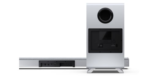 Sharp HT-SBW53121(SL) Q 3.1.2 Dolby Atmos/ DTS:X Soundbar with Wireless Subwoofer, Silver | Sharp Sharp HT-SBW53121(SL) Q 3.1.2 Dolby Atmos/ DTS:X Soundbar with Wireless Subwoofer, Silver | Sharp