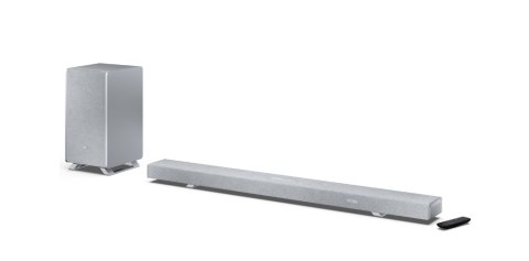 Sharp HT-SBW55121(SL) Q 5.1.2 Dolby Atmos/ DTS:X Soundbar with Wireless Subwoofer, Silver | Sharp Sharp HT-SBW55121(SL) Q 5.1.2 Dolby Atmos/ DTS:X Soundbar with Wireless Subwoofer, Silver | Sharp
