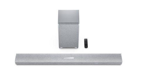 Sharp HT-SBW55121(SL) Q 5.1.2 Dolby Atmos/ DTS:X Soundbar with Wireless Subwoofer, Silver | Sharp Sharp HT-SBW55121(SL) Q 5.1.2 Dolby Atmos/ DTS:X Soundbar with Wireless Subwoofer, Silver | Sharp