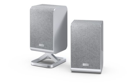 Sharp HT-SPR52021(SL) Q Soundbar 2.0.2 Wireless Rear Surround Speakers, Silver | Sharp Sharp HT-SPR52021(SL) Q Soundbar 2.0.2 Wireless Rear Surround Speakers, Silver | Sharp