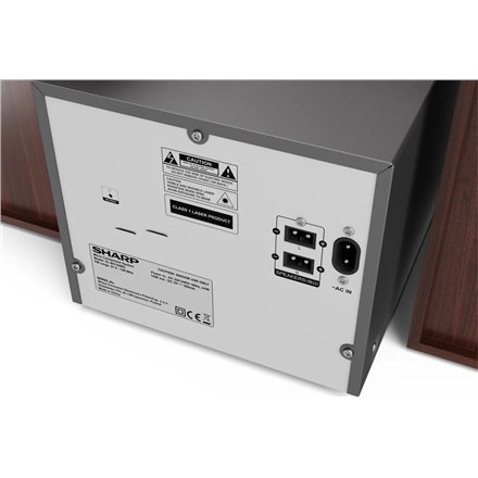 Sharp XL-B512(BR) Mikrosystem Hi-Fi, CD/FM/USB/Bluetooth v5.0, 45W, brązowy | Sharp | Mikrosystem Hi-Fi | XL-B512(BR) | brązowy Sharp XL-B512(BR) Mikrosystem Hi-Fi, CD/FM/USB/Bluetooth v5.0, 45W, brązowy | Sharp | Mikrosystem Hi-Fi | XL-B512(BR) | brązowy
