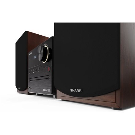 Sharp XL-B512(BR) Mikrosystem Hi-Fi, CD/FM/USB/Bluetooth v5.0, 45W, brązowy | Sharp | Mikrosystem Hi-Fi | XL-B512(BR) | brązowy Sharp XL-B512(BR) Mikrosystem Hi-Fi, CD/FM/USB/Bluetooth v5.0, 45W, brązowy | Sharp | Mikrosystem Hi-Fi | XL-B512(BR) | brązowy