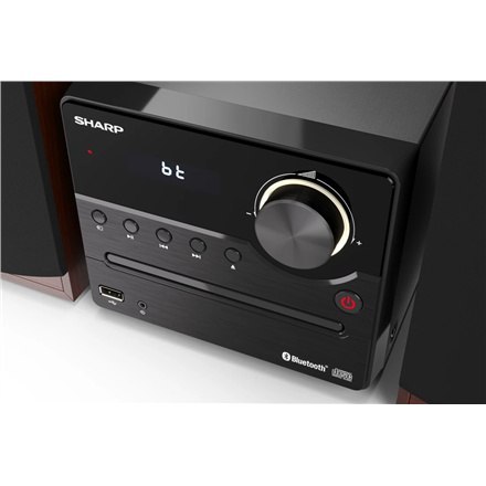 Sharp XL-B512(BR) Mikrosystem Hi-Fi, CD/FM/USB/Bluetooth v5.0, 45W, brązowy | Sharp | Mikrosystem Hi-Fi | XL-B512(BR) | brązowy Sharp XL-B512(BR) Mikrosystem Hi-Fi, CD/FM/USB/Bluetooth v5.0, 45W, brązowy | Sharp | Mikrosystem Hi-Fi | XL-B512(BR) | brązowy