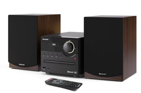 Sharp XL-B512(BR) Mikrosystem Hi-Fi, CD/FM/USB/Bluetooth v5.0, 45W, brązowy | Sharp | Mikrosystem Hi-Fi | XL-B512(BR) | brązowy Sharp XL-B512(BR) Mikrosystem Hi-Fi, CD/FM/USB/Bluetooth v5.0, 45W, brązowy | Sharp | Mikrosystem Hi-Fi | XL-B512(BR) | brązowy
