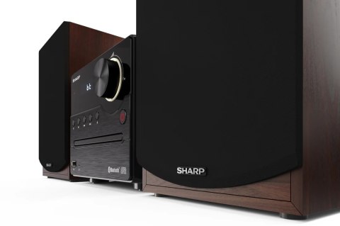 Sharp XL-B512(BR) Mikrosystem Hi-Fi, CD/FM/USB/Bluetooth v5.0, 45W, brązowy | Sharp | Mikrosystem Hi-Fi | XL-B512(BR) | brązowy Sharp XL-B512(BR) Mikrosystem Hi-Fi, CD/FM/USB/Bluetooth v5.0, 45W, brązowy | Sharp | Mikrosystem Hi-Fi | XL-B512(BR) | brązowy