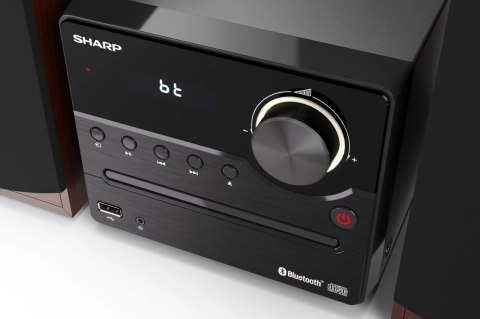 Sharp XL-B512(BR) Mikrosystem Hi-Fi, CD/FM/USB/Bluetooth v5.0, 45W, brązowy | Sharp | Mikrosystem Hi-Fi | XL-B512(BR) | brązowy Sharp XL-B512(BR) Mikrosystem Hi-Fi, CD/FM/USB/Bluetooth v5.0, 45W, brązowy | Sharp | Mikrosystem Hi-Fi | XL-B512(BR) | brązowy