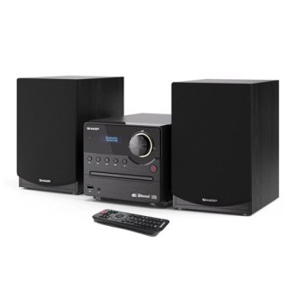 Sharp XL-B517D(BK) Mikrosystem Hi-Fi, CD/FM/USB/Bluetooth v5.0, wejście Aux, 45W, Czarny | Sharp | Mikrosystem Hi-Fi | XL-B517D(