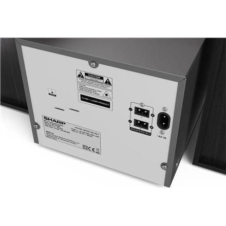 Sharp XL-B517D(BK) Mikrosystem Hi-Fi, CD/FM/USB/Bluetooth v5.0, wejście Aux, 45W, Czarny | Sharp | Mikrosystem Hi-Fi | XL-B517D( Sharp XL-B517D(BK) Mikrosystem Hi-Fi, CD/FM/USB/Bluetooth v5.0, wejście Aux, 45W, Czarny | Sharp | Mikrosystem Hi-Fi | XL-B517D(