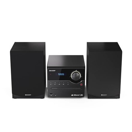 Sharp XL-B517D(BK) Mikrosystem Hi-Fi, CD/FM/USB/Bluetooth v5.0, wejście Aux, 45W, Czarny | Sharp | Mikrosystem Hi-Fi | XL-B517D( Sharp XL-B517D(BK) Mikrosystem Hi-Fi, CD/FM/USB/Bluetooth v5.0, wejście Aux, 45W, Czarny | Sharp | Mikrosystem Hi-Fi | XL-B517D(