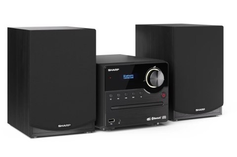 Sharp XL-B517D(BK) Mikrosystem Hi-Fi, CD/FM/USB/Bluetooth v5.0, wejście Aux, 45W, Czarny | Sharp | Mikrosystem Hi-Fi | XL-B517D( Sharp XL-B517D(BK) Mikrosystem Hi-Fi, CD/FM/USB/Bluetooth v5.0, wejście Aux, 45W, Czarny | Sharp | Mikrosystem Hi-Fi | XL-B517D(