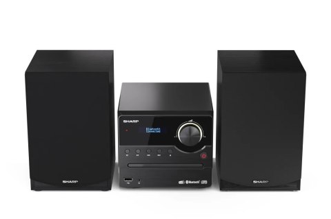Sharp XL-B517D(BK) Mikrosystem Hi-Fi, CD/FM/USB/Bluetooth v5.0, wejście Aux, 45W, Czarny | Sharp | Mikrosystem Hi-Fi | XL-B517D( Sharp XL-B517D(BK) Mikrosystem Hi-Fi, CD/FM/USB/Bluetooth v5.0, wejście Aux, 45W, Czarny | Sharp | Mikrosystem Hi-Fi | XL-B517D(