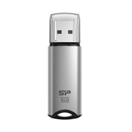 Silicon Power | Pamięć USB | Marvel Series M02 | 16 GB | Typ-A USB 3.2 Gen 1 | Srebrny Silicon Power | Pamięć USB | Marvel Series M02 | 16 GB | Typ-A USB 3.2 Gen 1 | Srebrny