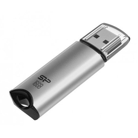 Silicon Power | Pamięć USB | Marvel Series M02 | 16 GB | Typ-A USB 3.2 Gen 1 | Srebrny Silicon Power | Pamięć USB | Marvel Series M02 | 16 GB | Typ-A USB 3.2 Gen 1 | Srebrny