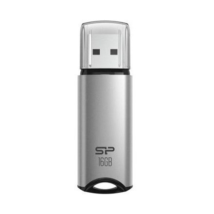 Silicon Power | Pamięć USB | Marvel Series M02 | 16 GB | Typ-A USB 3.2 Gen 1 | Srebrny Silicon Power | Pamięć USB | Marvel Series M02 | 16 GB | Typ-A USB 3.2 Gen 1 | Srebrny